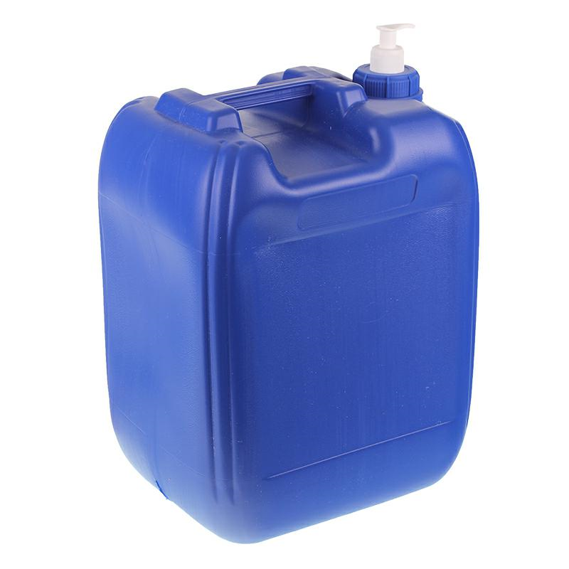 POJEMNIK NA WODĘ 20L- NIEBIESKI+DOZOWNIK + METALOWY KRANIK Z GWINTEM U DOŁU-347598999