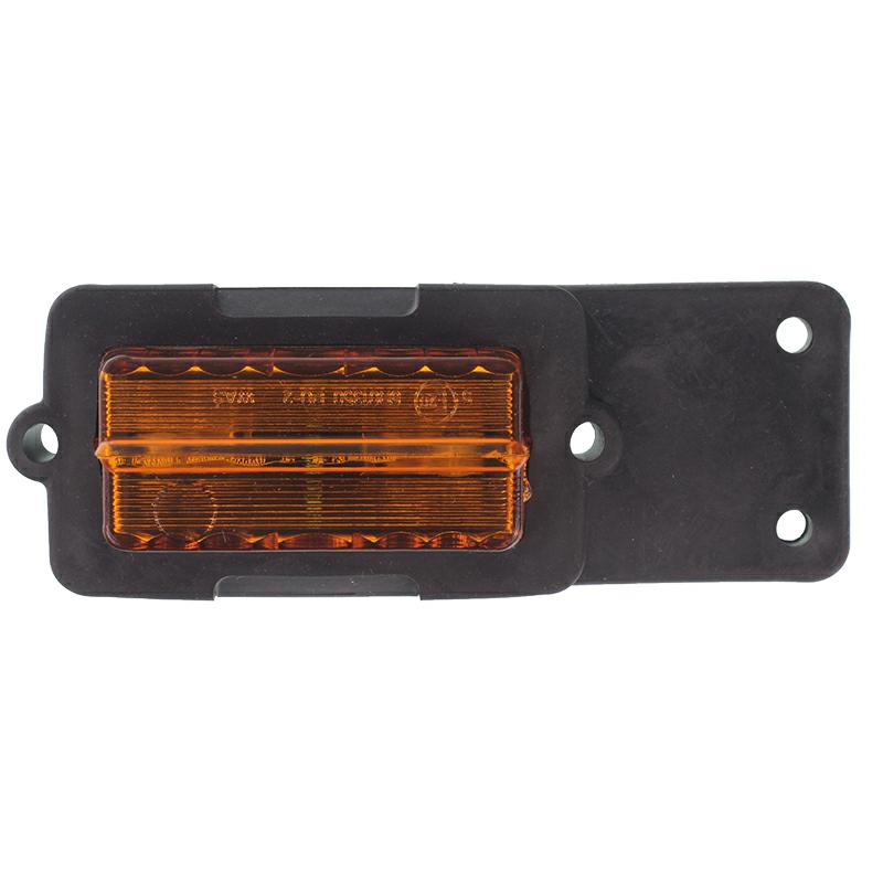 LAMPA OBRYSOWA POMARAŃCZOWA WISZĄCA NA GUMIE-347599008