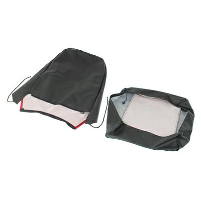 POKROWIEC SIEDZENIA MULTICAR CZARNO-RÓŻOWY, Z NAPISEM `MULTICAR`-347599108