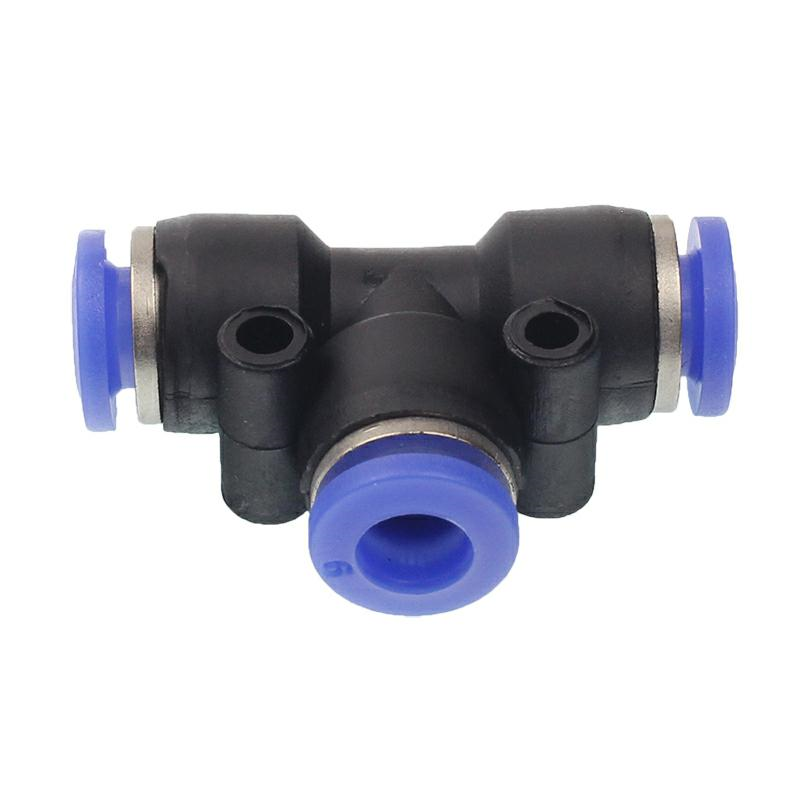 SZYBKOZŁ. TEKALANU FI  6MM TRÓJNIK, PLASTIKOWE-347599189