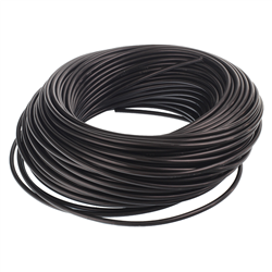 PRZEWÓD TEKALANOWY FI  6x1,0mm CZARNY ROLKA  25MB, PA12-347599438
