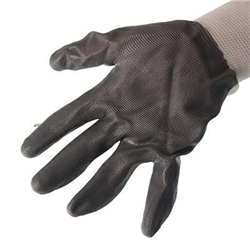 RĘKAWICE OCHRONNE POWLEKANE NITRYLEM ROZMIAR 10 - SZARE-347599545