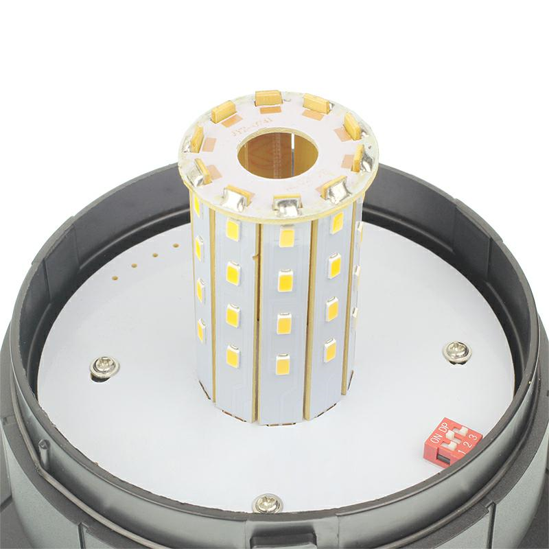 LAMPA OSTRZEGAWCZA 12-24V "KOGUT" LED MOCOWANIE NA MAGNES + 3 OTWORY, ECE R10, BŁYSKOWA-347600215