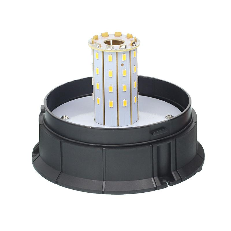 LAMPA OSTRZEGAWCZA 12-24V "KOGUT" LED MOCOWANIE NA MAGNES + 3 OTWORY, ECE R10, BŁYSKOWA-347600214