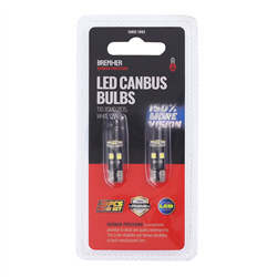 ŻARÓWKI LED CANBUS T10 2SZT, 8SMD 2835, BIAŁE 12V-347600596
