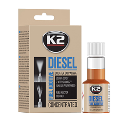 ŚRODEK DO CZYSZCZENIA UKŁADU ZASILANIA W SILNIKU DIESLA - K2 DIESEL - 50ML-347600830