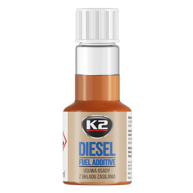 ŚRODEK DO CZYSZCZENIA UKŁADU ZASILANIA W SILNIKU DIESLA - K2 DIESEL - 50ML-347600831