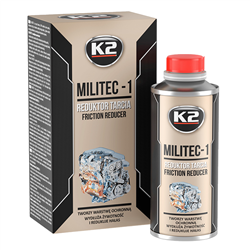 DODATEK CERAMICZNY DO SILNIKA 250ML K2 MILITEC-1 - ZMNIEJSZA TARCIE I WYDŁUŻA ŻYWOTNOŚĆ SILNIKA-347600881