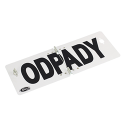 TABLICA "ODPADY" SKŁADANA PIONOWO 300X120MM-347601147