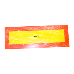 TABLICA WYRÓŻN. POJAZDY DŁUGIE KRÓTKA NALEPA 565X195MM, 2SZT/OPAKOWANIE-347601374