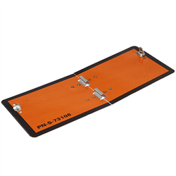TABLICA  ADR MAŁA SKŁADANA PIONOWO 300X120MM, KLASA 1-347601385