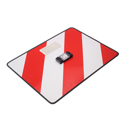 TABLICA "PONADGABARYTOWA" Z OŚWIETLENIEM LED BIAŁYM LEWA, 400X300MM, Z RAMKĄ WYRÓŻNIAJĄCA-347601386
