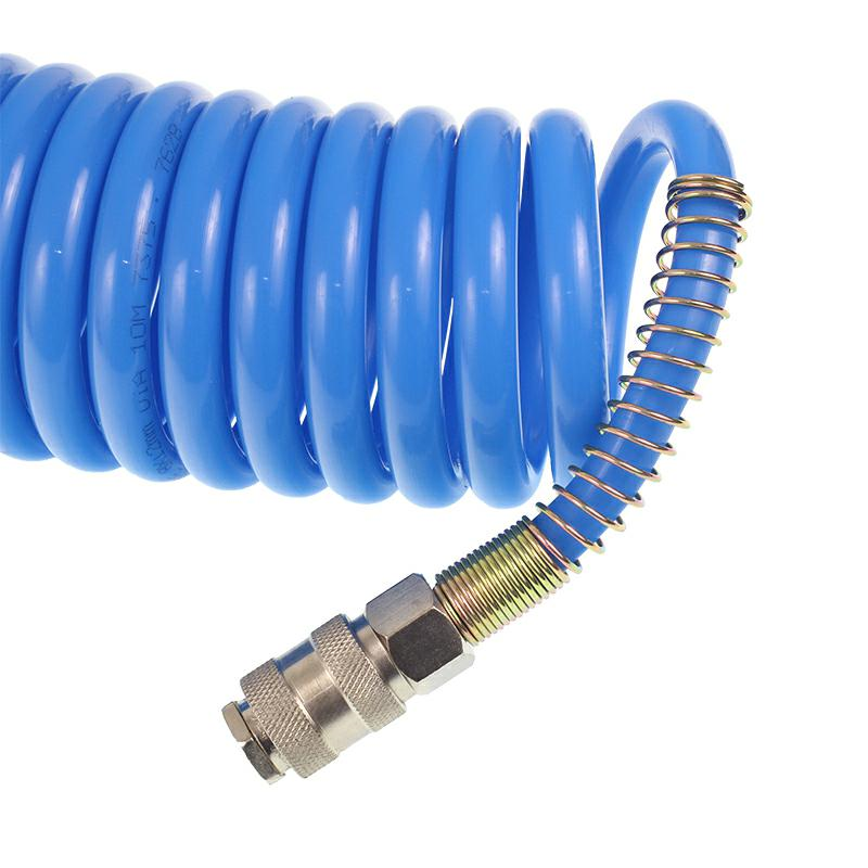 PRZEWÓD SPIRALNY KOMPRESORA 20M (PU) 12X8MM, POLIURETAN - NIEBIESKI-347601454
