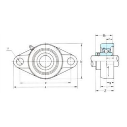 ZESPÓŁ ŁOŻYSKOWY UCFL 210-347601508