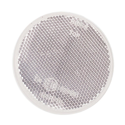 ODBLASK OKRĄGŁY ZE ŚRUBĄ BIAŁY FI 75MM-347601621