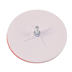 ODBLASK OKRĄGŁY ZE ŚRUBĄ CZERWONY FI 75MM-347601626