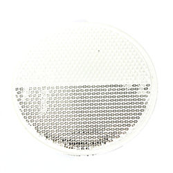 ODBLASK OKRĄGŁY PRZYKLEJANY BIAŁY FI 75MM-347601627
