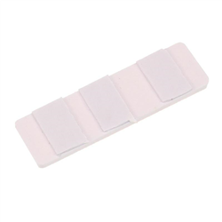 ODBLASK PROSTOKĄTNY PRZYKL. POMARAŃCZOWY 69X19,5MM-347601637