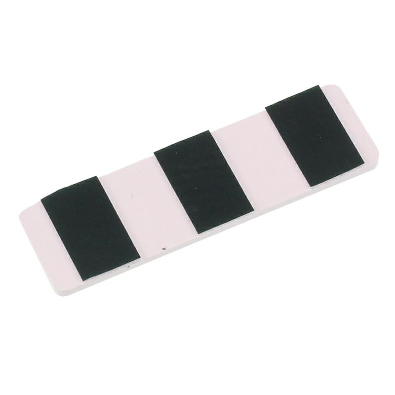 ODBLASK PROSTOKĄTNY PRZYKLEJANY CZERWONY 69X19,5MM-347601640
