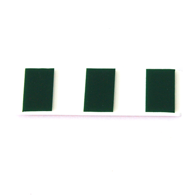 ODBLASK PROSTOKĄTNY PRZYKLEJANY BIAŁY 103X21MM-347601649