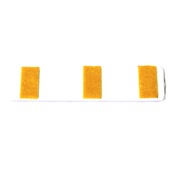 ODBLASK PROSTOKĄTNY PRZYKLEJANY CZERWONY 103X21MM-347601653