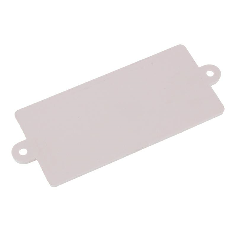 ODBLASK PROSTOKĄTNY Z UCHEM POMARAŃCZOWY 105X48MM, ROZSTAW OTW. 116MM-347601667
