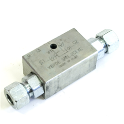 ZAWÓR ZWROTNY BLIŹNIACZY STEROWANY 3/8" VBPDE 2, L2, CEXC 12L-347601752