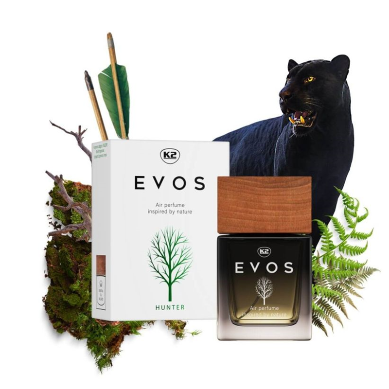 PERFUMY DO SAMOCHODU - K2 EVOS HUNTER 50ml-347601830