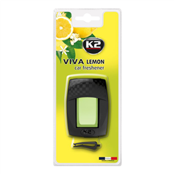 ZAPACH SAMOCHODOWY K2 VIVA LEMON - MEMBRANOWY ODŚWIEŻACZ POWIETRZA-347601858