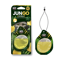 ZAPACH SAMOCHODOWY K2 JUNGO CITRUS - MEMBRANOWA ZAWIESZKA ZAPACHOWA-347601892