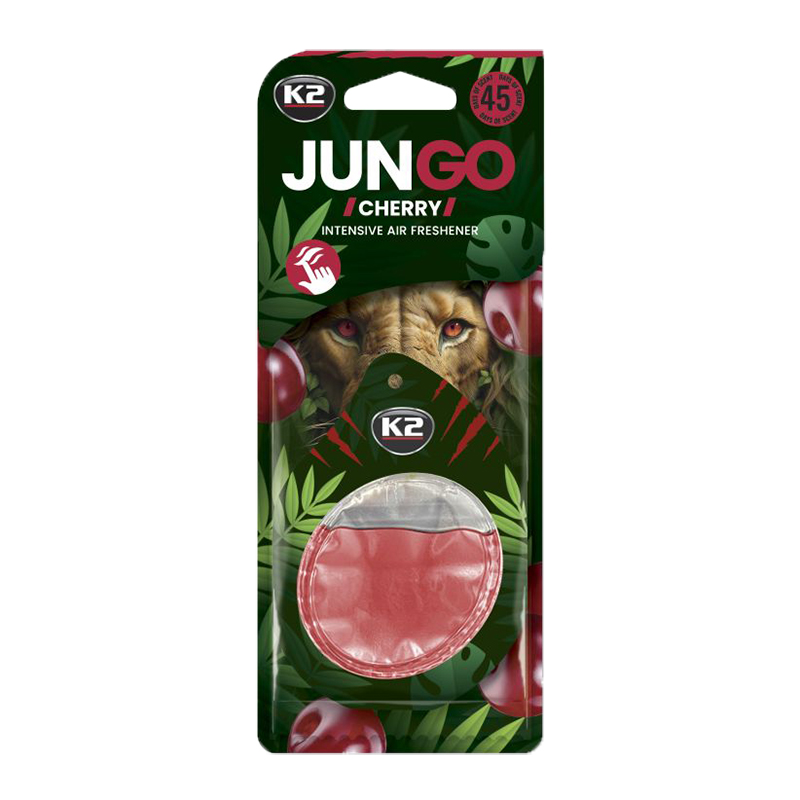 ZAPACH SAMOCHODOWY K2 JUNGO CHERRY - MEMBRANOWA ZAWIESZKA ZAPACHOWA-347601905