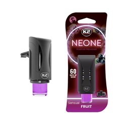 ZAPACH SAMOCHODOWY W KRATKĘ NAWIEWU Z POMPKĄ - K2 NEONE SENSUAL FRUIT-347914595
