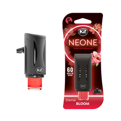 ZAPACH SAMOCHODOWY W KRATKĘ NAWIEWU Z POMPKĄ - K2 NEONE ETERNAL BLOOM-347914598