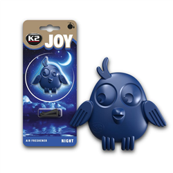 ZAPACH SAMOCHODOWY POLIMEROWY W KSZTAŁCIE PTASZKA W KRATKĘ NAWIEWU - K2 JOY NIGHT-347602022