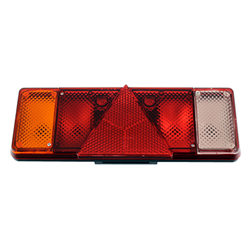 LAMPA TYLNA ZESP. 5-SEGM. LEWA (TRÓJKĄT) Z GNIAZDEM-347602394