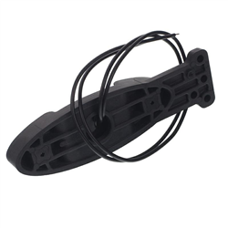 LAMPA OBRYSOWA BIAŁO-CZERWONA DIODOWA WISZĄCA, LEWA, 12/24V-347602420