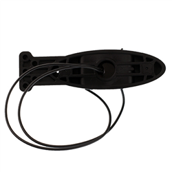 LAMPA OBRYSOWA BIAŁO-CZERWONA DIODOWA WISZĄCA, PRAWA, 12/24V-347602423
