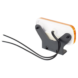 LAMPA OBRYSOWA POMARAŃCZOWA DIODOWA Z UCHWYTEM, Z ODBLASKIEM, 12/24V-347602493