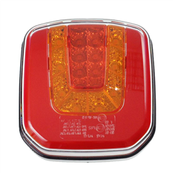 LAMPA TYLNA ZESPOLONA DIODOWA L/P BEZ PRZEWODU, KWADRATOWA, 12/24V-347602513