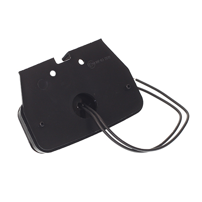 LAMPA OBRYSOWA CZERWONA DIODOWA Z UCHWYTEM, 12/24V-347602562