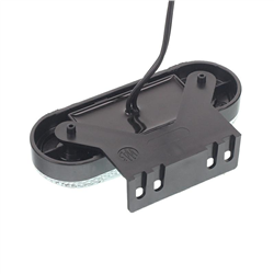 LAMPA OBRYSOWA BIAŁA DIODOWA Z UCHWYTEM I ODBLASKIEM, OWALNA 12/24V, NEON-347602606