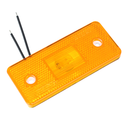 LAMPA OBRYSOWA POMARAŃCZOWA DIODOWA 12/24V-347602615