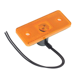 LAMPA OBRYSOWA POMARAŃCZOWA 12/24V, NA ŻARÓWKĘ-347602621