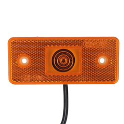 LAMPA OBRYSOWA POMARAŃCZOWA 12/24V, NA ŻARÓWKĘ-347602623