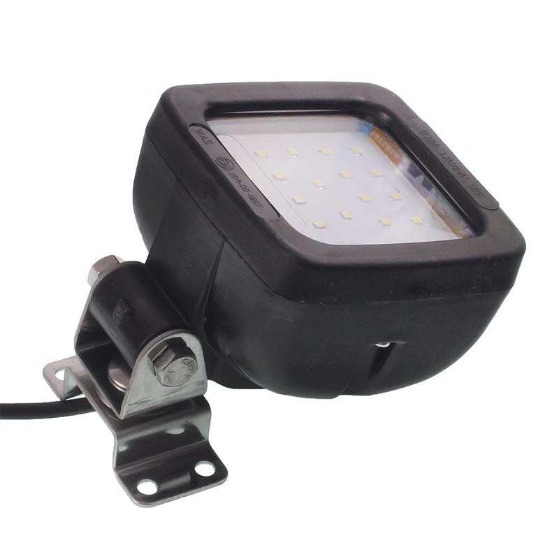 LAMPA ROBOCZA LED, KWADRATOWA, UNIWERSALNA,12/24V, HOMOLOGACJA-347602646