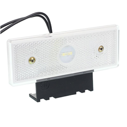 LAMPA OBRYSOWA BIAŁA DIODOWA Z UCHWYTEM, 12/24V, DIODA CENTRALNA-347602685