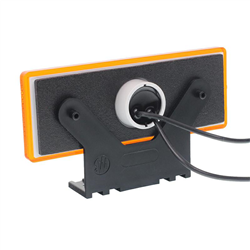 LAMPA OBRYSOWA POMARAŃCZOWA DIODOWA Z UCHWYTEM, 12/24V, DIODA CENTRALNA-347602692