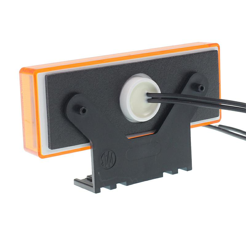 LAMPA OBRYSOWA POWARAŃCZOWA DIODOWA Z UCHWYTEM, 12/24V, DIODY PO OBRYSIE-347602701