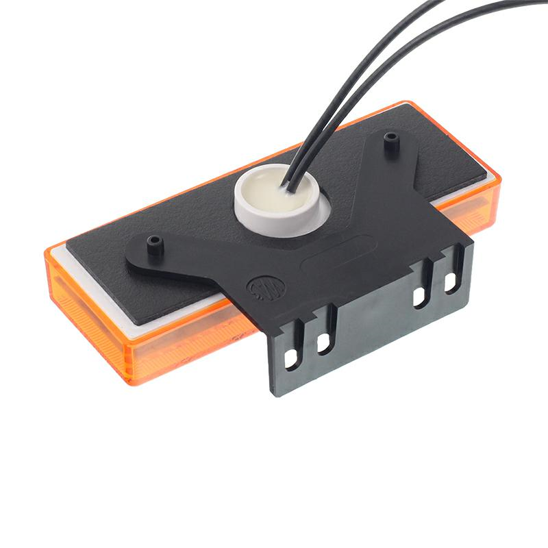 LAMPA OBRYSOWA POWARAŃCZOWA DIODOWA Z UCHWYTEM, 12/24V, DIODY PO OBRYSIE-347602702