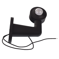 LAMPA OBRYSOWA BIAŁA DIODOWA NA WYSIĘGNIKU ŁAMANYM,LEWA KRÓTKA,12/24V-347602708